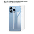 Full Size Anti-explosion Soft TPU Back Protector for Apple iPhone 13 Pro. 