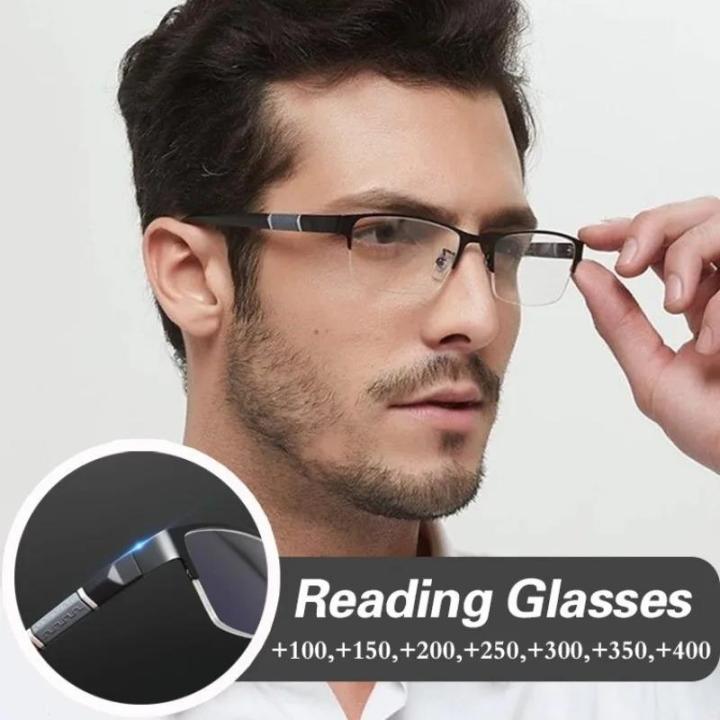Anti%20Blue%20Reading%20Glasses%20Men%20Half-frame%20Glasses%20Business%20Style%20Male%20Eyeglasses%20For%20Old%20People%20Glasses%20With%20Grade%20+100~+400%20-%20Image%203