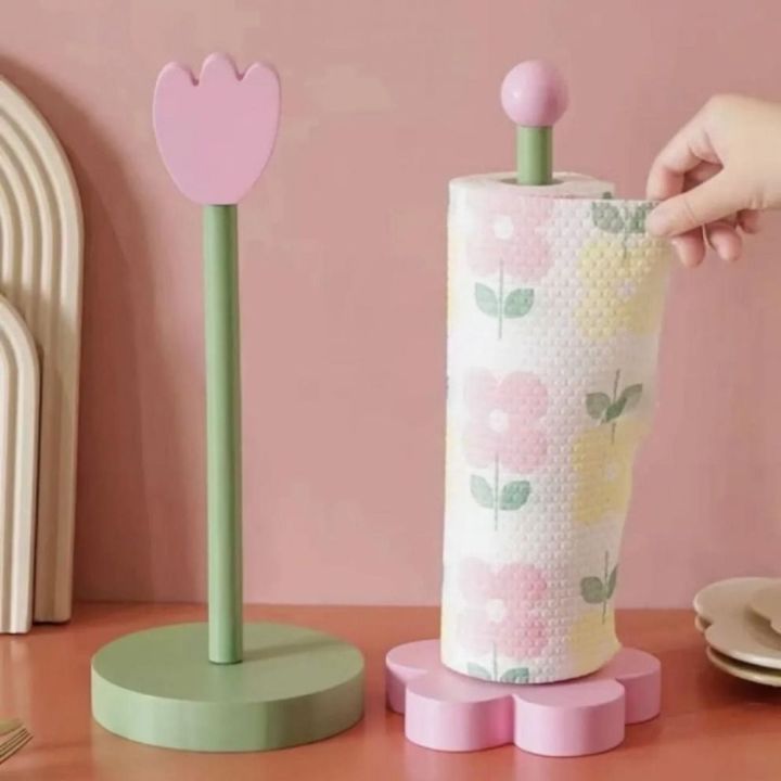 Linman%20Ornaments%20Wooden%20Flower%20Roll%20Paper%20Rack%20Rolls%20Storage%20TissSpecial%20ue%20Stand%20Space%20Saving%20Home%20Decor%20Tulip%20Towel%20Holder%20Toilet%20-%20Image%208
