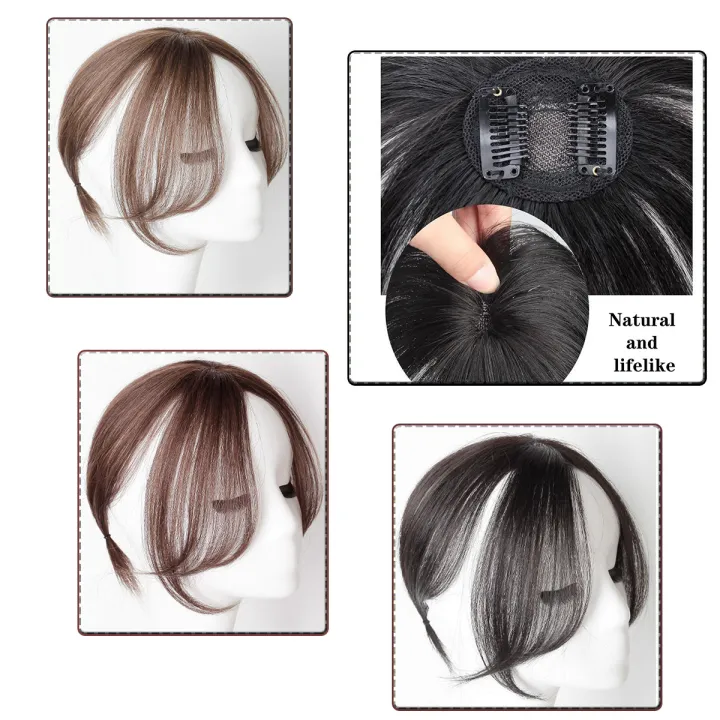 New%203D%20French%20Bazi%20Bangs%20Wig%20Piece%20Natural%20Traceless%20Modification%20Face%20Shape%20Mock%20Human%20Wig%20Hair%20Strand%20Factory%20Wholesale%20-%20Image%204