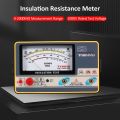 Insulation Resistance Meter Digital Ohmmeter Handheld Insulation Tester Megameter 0-2000MΩ 1000V High Accuracy Megohmmeter Insulation Measurement Instrument. 