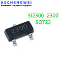 50PCS SI2300DS SI2300 2300DS 2300 SOT23 MOSFET new and original IC. 