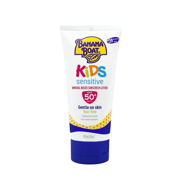 Banana Boat Kids Sensitive SPF50 90ml (Buy 1 Get 1 Free)