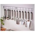 Stainless Steel Utensil Hanging Rack For Kitchen | Multipurose Kitchen Wall Hanging Rack | Wall Mounted Hanging Rack For Kitchen. 