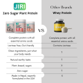Jiri Nutrition Zero Sugar Plant Protein 500g - Strawberry. 