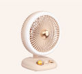 Outdoor mini haking USB charging three peed large fan. 