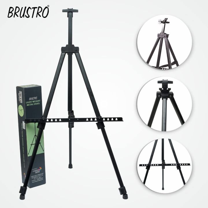 Artists'%20Portable%20Lightweight%20Metal%20Easel%20-%20Image%202