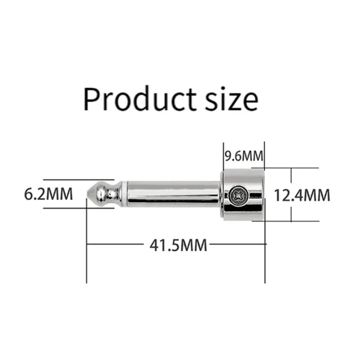 OYPFXMI%2010PCS%206.35MM%20Solder%20Free%20Plugs%20Kit%20DIY%20Guitar%20Pedal%20Board%20Electric%20Guitar%20Accessories%20-%20Image%202