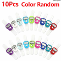 Weihonghunfei1-20Pcs Electronic Finger Counter Ring 5 Digital LED Electronic Original Handheld Tally Counter Clicker Counter Ring Color Random Original. 