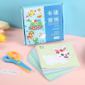 Kids Educational Engaging and Fun DIY Colorful Paper Cutting Toy For 2Y+. 