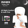 Zuvara Sanitary Pads - XXL - 350 mm (Pack of 18) -  Ultra+. 