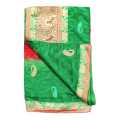 Red/Green Cotton Tulsi Sathi Saree For Women - 008. 