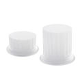 Handmade Candle Molds Reusable Stripe Pattern  Shape Silicone Molds Aromatherapy Scented Candle Pillar Candle Molds for Home Decor Craft Gifts Aromatherapy Enthusiasts DIY Hobbyists Ornament Making. 