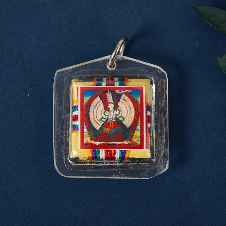 Tibetan%20Tangka%20Green%20Tara%20Buddhism%20Keychains%20Small%20Pendants%20Pocket%20Fengshui%20Key%20Chain%20Buddhist%20Decoration%20JINBING%20-%20Image%202