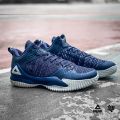 PEAK Basketball Shoes Navy/White For Men EW02321A. 
