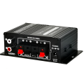 JINMY 2X Mini Stereo Amplifier Dc12V Dual Channel Hi-Fi Audio Player Supports Mobile Phone DVD Input. 