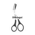 Difutagui Safe Eyebrow Trimmer Makeup Tools Stainless Steel Eyebrow Scissors 2025 New with Comb Hair Removal Shaver Eyebrows Shaping Makeup tools. 