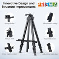 Portable Lightweight Tripod Easel for Professional Artists, Metal Display Easel Stand with Adjustable Height for Painting, Display and Advertisement Purposes - 5FT(Holds Canvas up to 1 kg). 