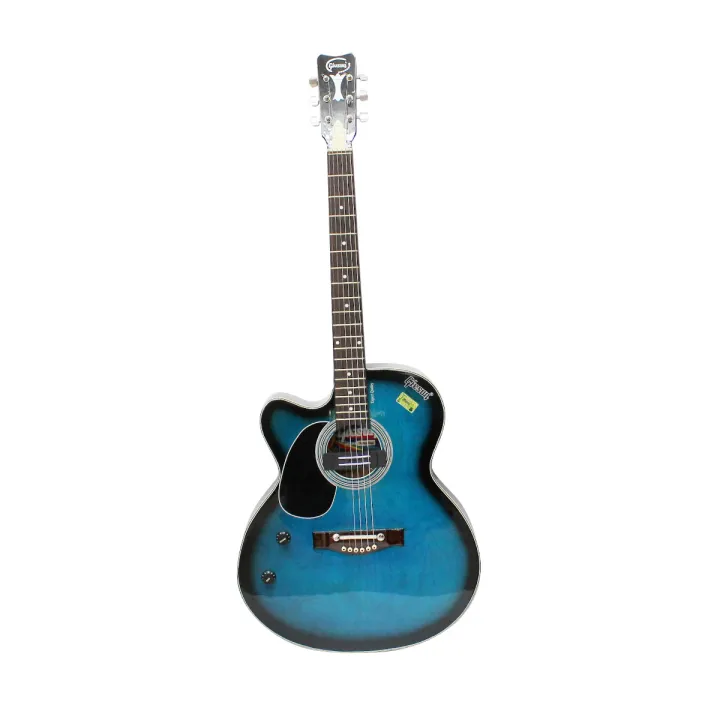 Givson%20Venus%20Rose%20Wood%20Left%20Hand%20Indian%20Guitar%20With%20Volume%20Tone%20Cover,String,%20Capo,Belt%20And%202Picks%20-%20Image%203