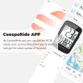 Coospo Bike GPS Computer Multifunctional Wireless Bicycle Computer with A-uto Backlight Waterproof Odometer Speedometer for Road Bike MTB. 
