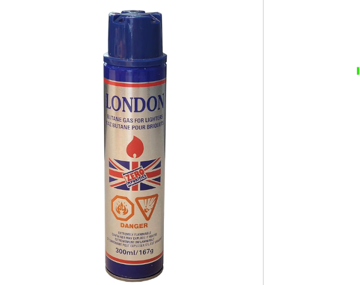 London Butane Gas for Lighters