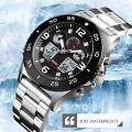 SKMEI 1538 Men Sport Watches Fashion Stopwatch Alarm Dual Display Waterproof Digital Watch. 