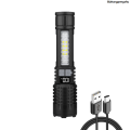 Bizhangpengshu2025 2025 NEW Most Powerful Flashlight With Side Light 5 modes Long Range 2000m Rechargeable LED Flashlight Tactical Torch Emergency Spotlight. 