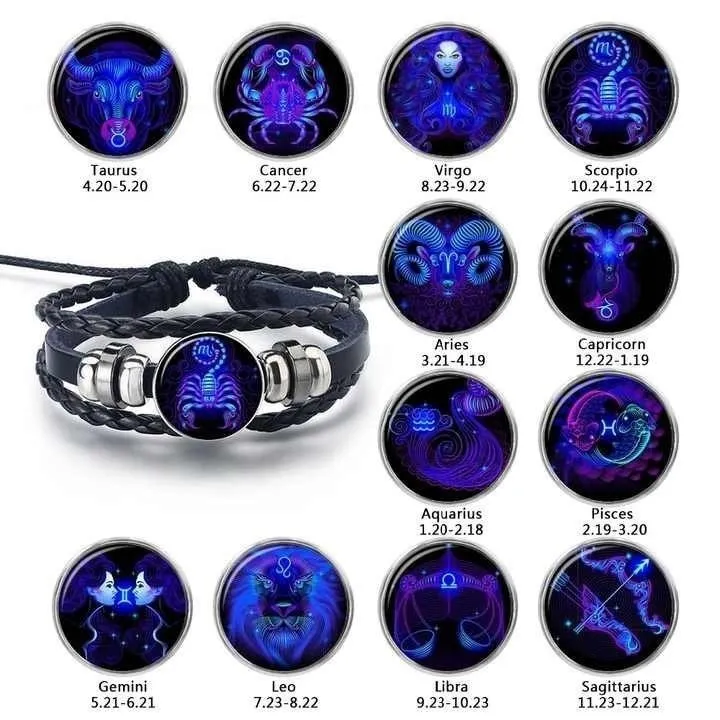 12%20Constellation%20Zodiac%20Sign%20Charm%20Luminous%20Bracelets%20Men%20Women%20Vintage%20Multilayer%20Wrap%20Leather%20Bracelet%20&%20Bangle%20Birthday%20Gift%20-%20Image%203