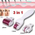 3 In 1 Derma Roller Micro Needles Therapy Replacement Needle. 