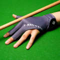 Billiard Gloves for Men and Women, Fingerless Professional Snooker Competition Anti-Slip Thin Three-Finger High Elasticity A34-TQ. 