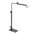 2X Reptile Lamp Stand Adjustable Telescopic Floor Bracket for Succulent Lizard Tortoise Turtle Heating Light Holder. 