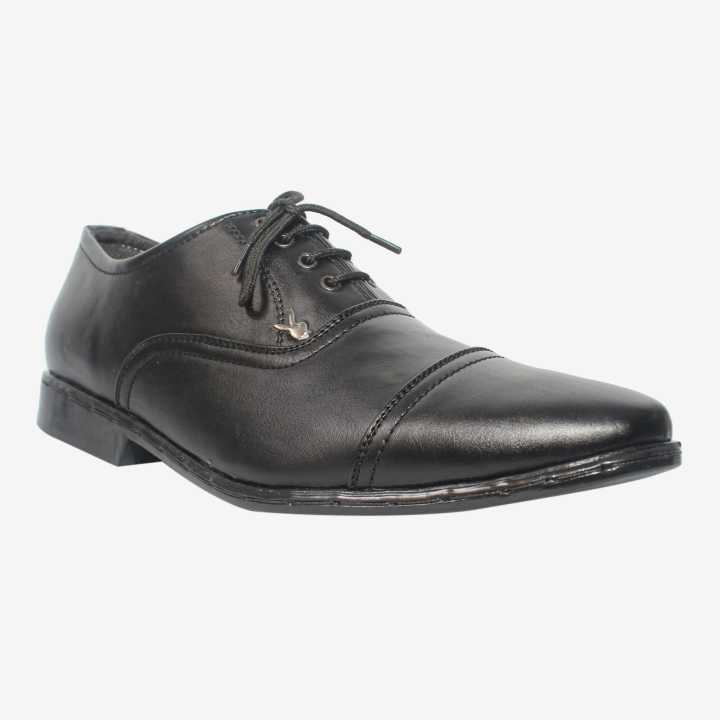 Black%20Synthetic%20Leather%20Lace%20Up%20Shoes%20For%20Men%20-%20Image%203
