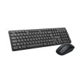 Delux Wireless Combo KA150G+M136GX Keyboard & Mouse / Black. 