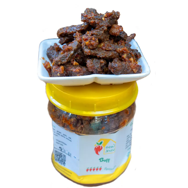 Ghar%20Ko%20Achar%20Buff%20Sukuti%20Achar%20-%20500gm%20-%20Image%202