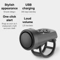 Bicycle Charging Horn, Super Loud Bell, Mountain Bike Electric Bell, Cycling Equipment Accessories CF8. 