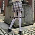 Renyuan White Tights 2021 Lolita School Girl Warm Velvet Stockings Adorable Fashion Kawaii Student Cosplay Thigh High Pantyhose Party Club Wear. 