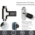 Hot Tub Water Temperature Monitor Electricity Home LED Display Shower Faucets Water Thermometer Baby Bath Temperature Meter SUNM. 