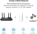 Tp-Link RE700X Mesh WiFi 6 Range Extender | AX3000 | Dual Band, AP Mode w/Gigabit Port, OFDMA, Beamforming, APP Setup, OneMesh Compatible. 