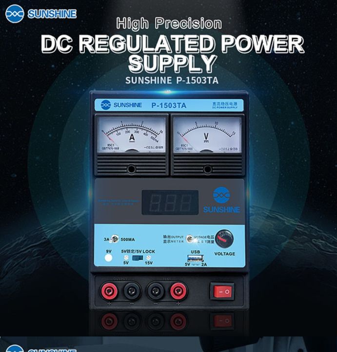 SUNSHINE%20P-1503TA%20DC%20Regulated%20Power%20Supply%20Phone%20Repair%20Tool%2015V3A%20LED%20Display%20Adjustable%20Switching%20Current%20Voltage%20Short%20Circuit%20Protection%20Tool%20-%20Image%205