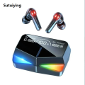 Sutuiying In-ear Stereo Hifi Bluetooth Earphones Wireless Bluetooth Headset High Quality Gamer LED Digital Display Earbuds with Mic Wireless Headphones. 