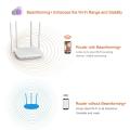 Tenda 600Mbps Wifi Router With 4X 6Dbi High-Gain Omnidirectional Antennas/Beamforming+/Easy Setup/App Control Whole-Home Coverage (F9). 