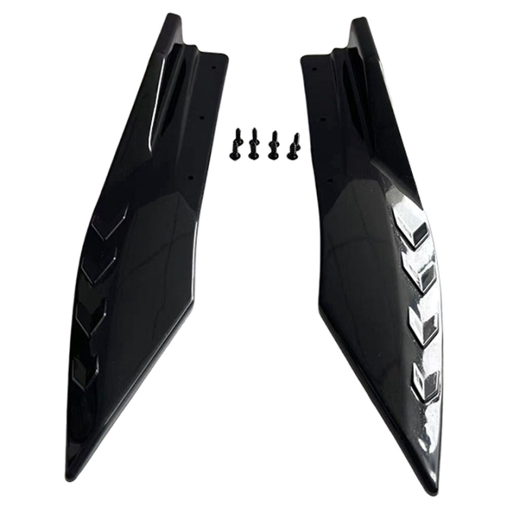 2PCS Car Rear Bumper Angle Rear Blade Protection Angle Car Accessories ...