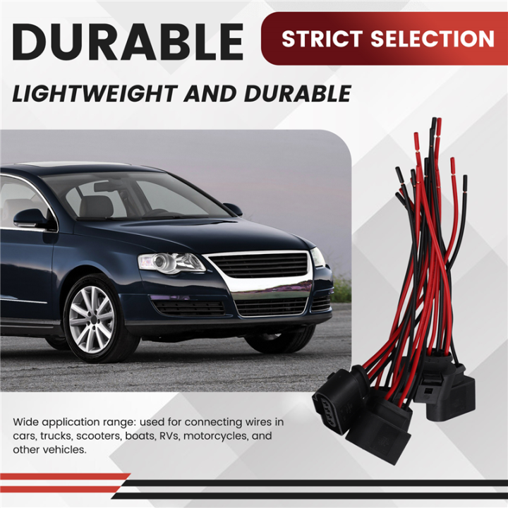 5%20Pcs%204%20Pin%20Auto%20Wire%20Harness%20Connector%20Coil%20Extension%20Adapter%20Electrical%20Plug%20for%20-%20Image%202