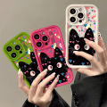 Candy Color Cute Cat Phone Case For iPhone 11 Case iPhone 13 15 Pro 12 14 Pro Max XR XS X 7 8 Plus SE Matte Shockproof Cover Bag. 
