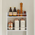 Kitchen Space Saver Rack For Jars Spices Mugs. 