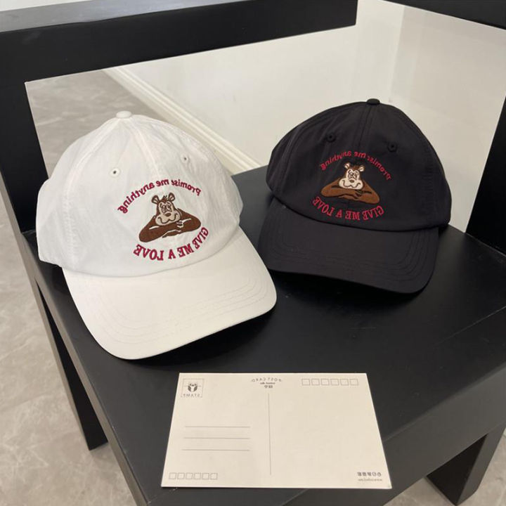 Fashionable%20Washed%20Printed%20Letter%20Used%20Hat%20Retro%20Baseball%20Cap%20Duckbill%20Cap%20YINGYING%20-%20Image%205