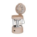 Tent Light 2 in LED Fan Lantern Foldable Cool Portable Electric Fan Multi-Function Strong Light Camping Lantern with Fan Garden. 