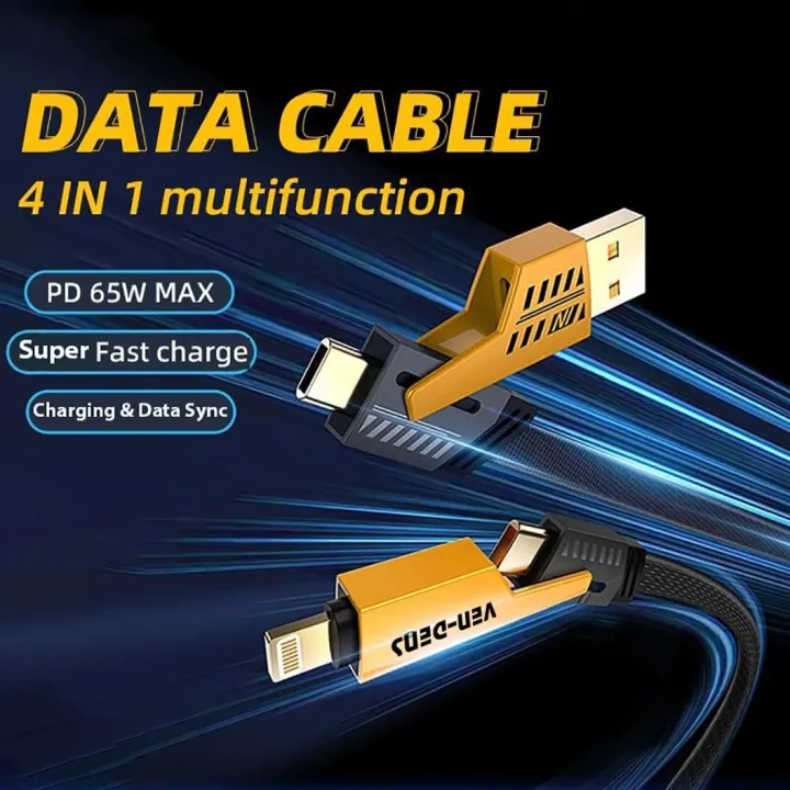 4%20in%201%20Multi%20Charging%20Cable,1M%20Dual%20Head%20USB%20Cable%20for%20iPhons%20&%20Androids,,%204%20in%201%20Multi%20Charger%20Cable%20Type%20C%20to%20Lightning,%20Super%20Fasst%20USB%20A/USB%20C%20to%20Type%20C%20%5B65W%5D/PD%20%5B27W%5D%20Nylon%20Braided%20Data%20Cable%20-%20Image%204