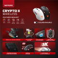 Fantech Crypto II WG7V2RD Wireless Gaming Mouse | RGB | Rechargeable. 