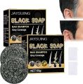 JAYSUING BLACK SOAP BAR SHAMPOO. 
